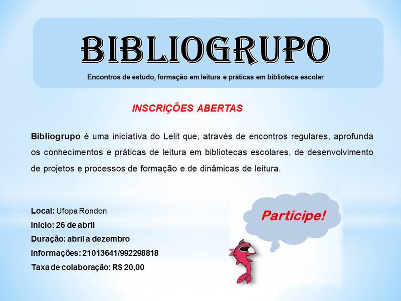 Corra e faça sua inscrição, hoje (25/04/2019) é o último dia!!!