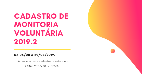 Confira as regras na página da Proen/Ufopa: proen/editais/editais abertos!