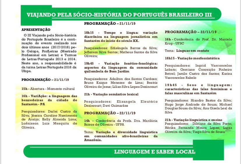 Programação III viajando