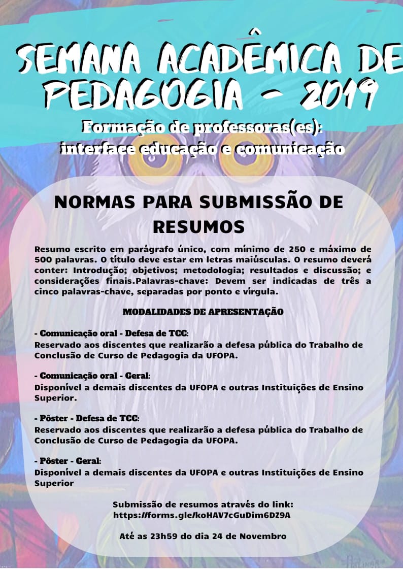 Semana de pedagogia