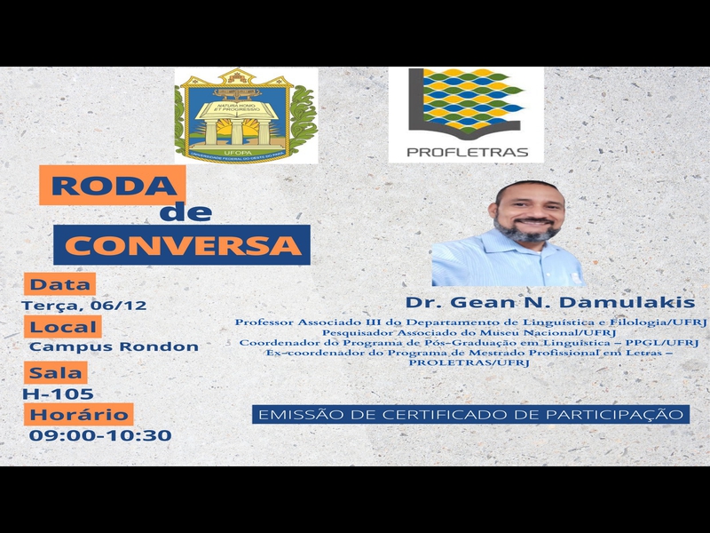 Roda de conversa - profletras