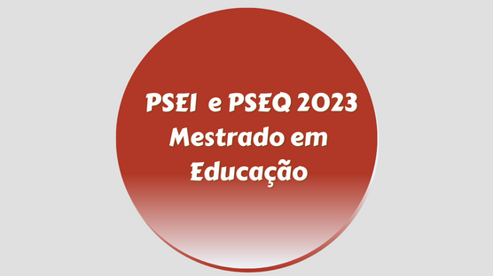 Você que deseja ingressar no Mestrado Acadêmico em Educação por meio do Processo Seletivo Especial Indígenas e Quilombolas, turma 2023, assista a live de esclarecimentos que ocorrerá no dia 09/02/2023, às 18h, no canal do programa no youtube. Clique aqui para assistir!