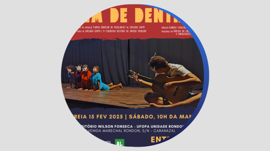 O Teatro Iurupari, realizará a apresentação do Espetáculo Infantil "A voz que vem de dentro" neste sábado, 15 de fevereiro de 2025, no Auditório Wilson Fonseca da Unidade Rondon, às 10h.